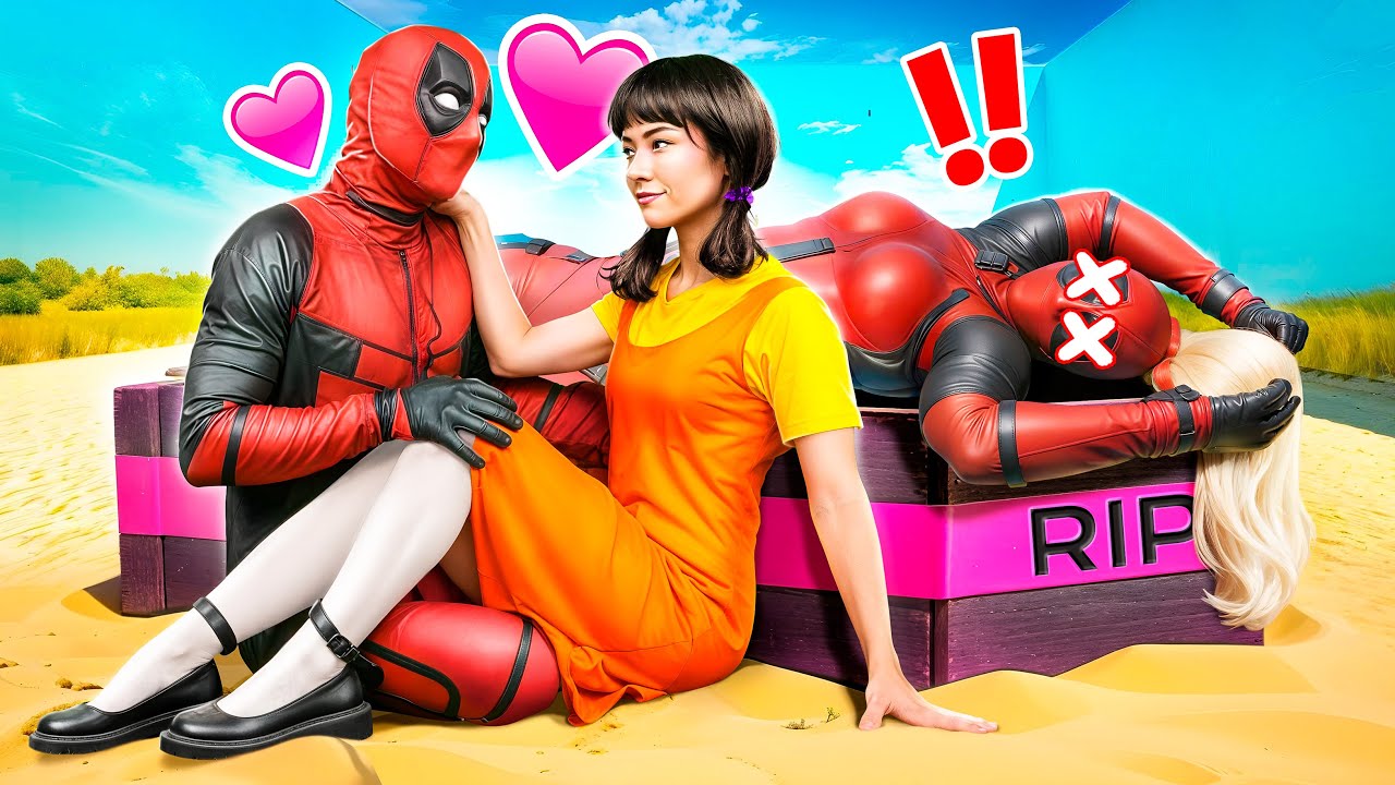 오징어 게임 인형이 그웬 스테이시의 남자친구를 뺏어갔어요 / 인형과 사랑에 빠진 스파이더맨