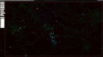 AI Simulation (Genetic algorithm with Neural networks)