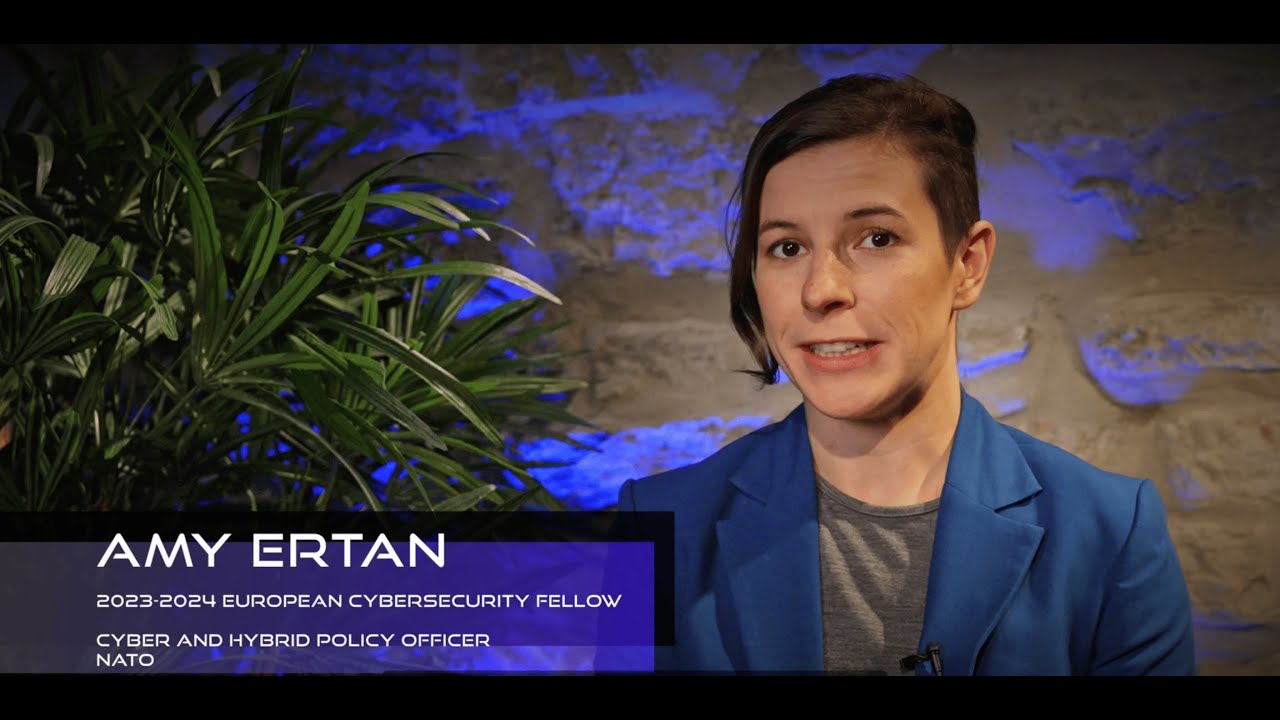 Virtual Routes European Cybersecurity Fellowship Testimonial from Amy Ertan (2023–2024 Fellow), NATO