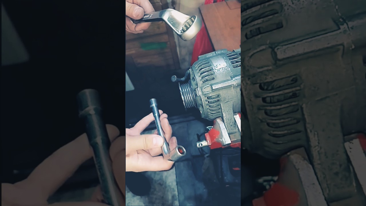 Как открутить шкив генератора... #shortsvideo #shortvideo #авто #shorts ...