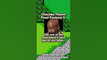 Is the Original Chocobo Theme song TERRIBLE?