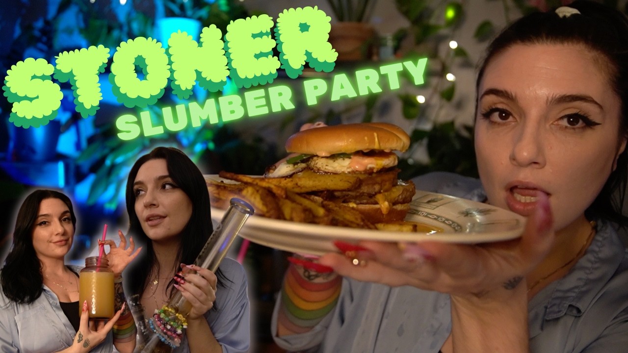 a very baked slumber party ❤️