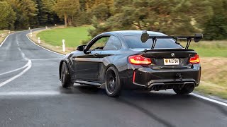 550Hp Bmw M2 Compeion - Epic Drifts, Burnout And Flames