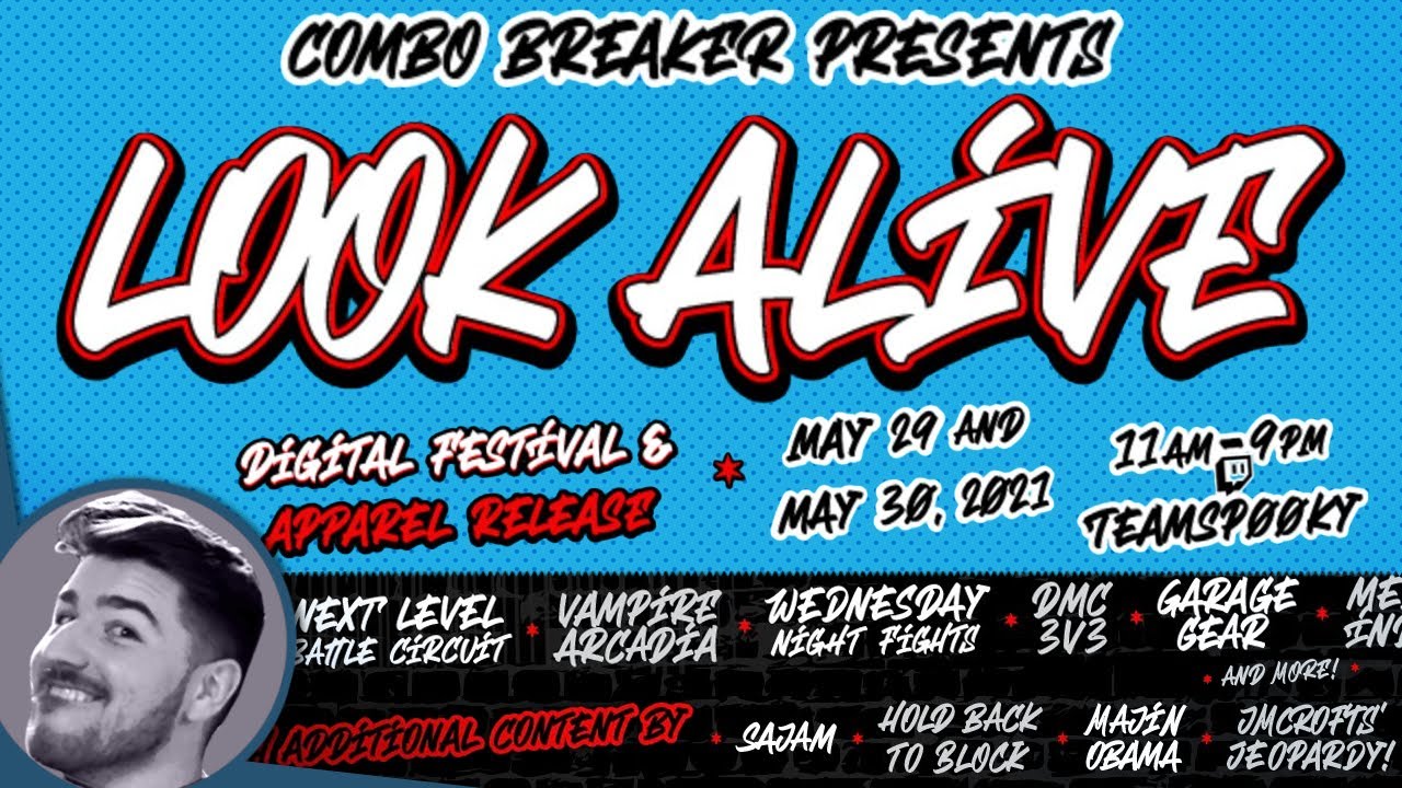 Combo Breaker Presents 'LOOK ALIVE' a Digital Festival/Showcase on May