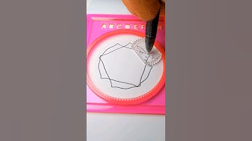 How many circles were drawn? #2024 #shorts #Spirograph #Magic