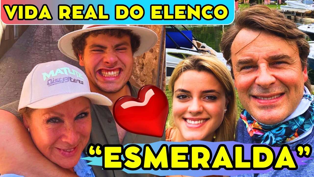 ESMERALDA: VEJA agora QUEM são os FILHOS e FILHAS dos ATORES da NOVELA..