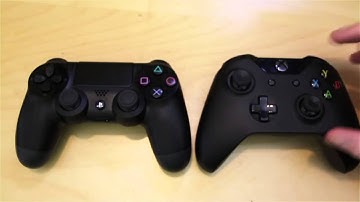 Controllers PlayStation 4 VS Xbox One