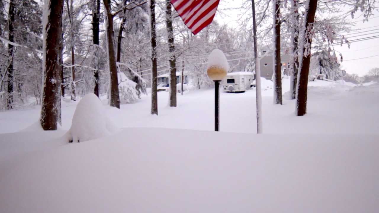 Blizzard 2013 "Nemo" Hits Long Island YouTube