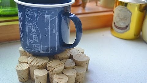 How to Make Wine Cork Coasters