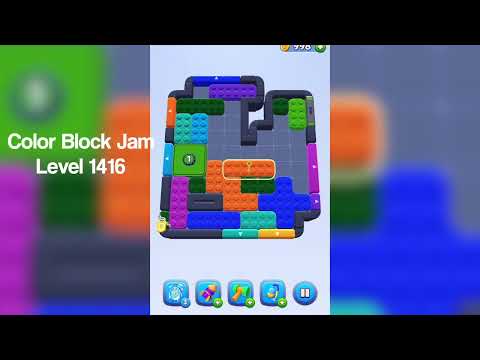 Color Block Jam - Level 1416 Walkthrough & Solution 🧩