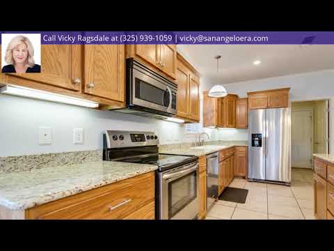 6002 Maravillas St, San Angelo, TX home video tour