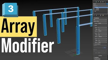 3ds Max Array Modifier Explained - Quick Patterns for Architecture