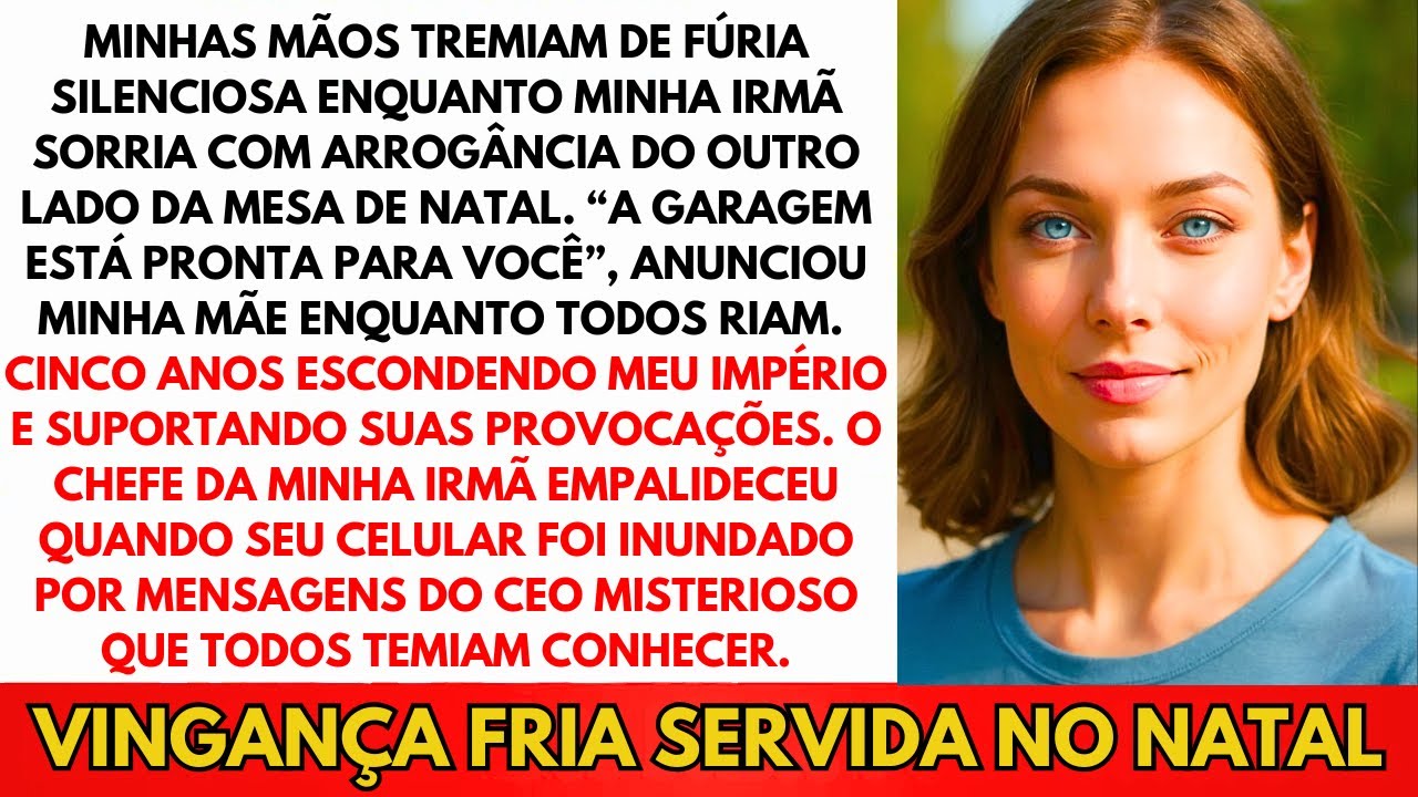 Minha Família Me Baniu Para A Garagem Gelada Na Véspera De Natal—Até Descobrirem Que Eu Sou Dona...