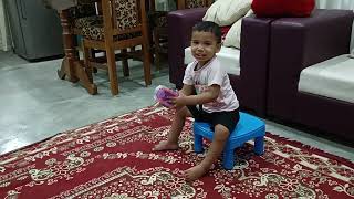 Arham playing