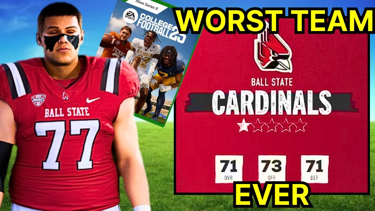 I Rebuilt The Worst Team In College Football 25, But With A Twist ...
