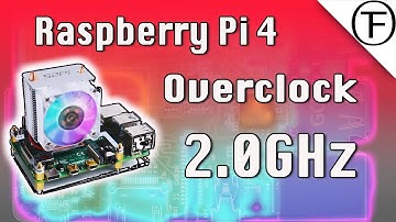 Overclock The Raspberry Pi 4 to 2.0Ghz! All 4 Cores Safely!