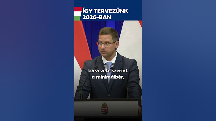 Gulyás Gergely a jövő évi költségvetés részleteiről: