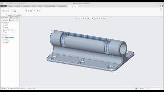 PTC Creo 4.0 tutorial: How to Prepare model for Slot connection