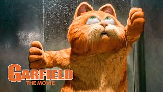 Ventilation Shaft Ride Scene - GARFIELD (2004) Movie Clip