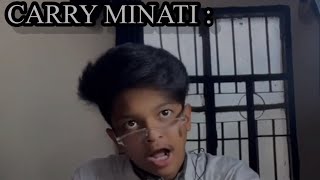 Carry minati ka ladka funny ??????roast video of youtubers