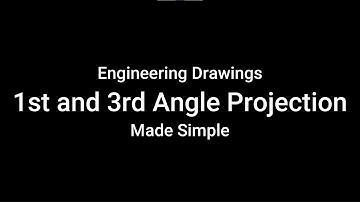 1st and 3rd Angle Projection Made Simple