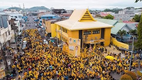 Semarak Jalan sehat Nasional HUT Partai Golkar di kabupaten #pinrang