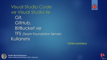 Visual Studio ile Git, GitHub, BitBucket ve TFS Kullanımı Kurs Tanıtımı
