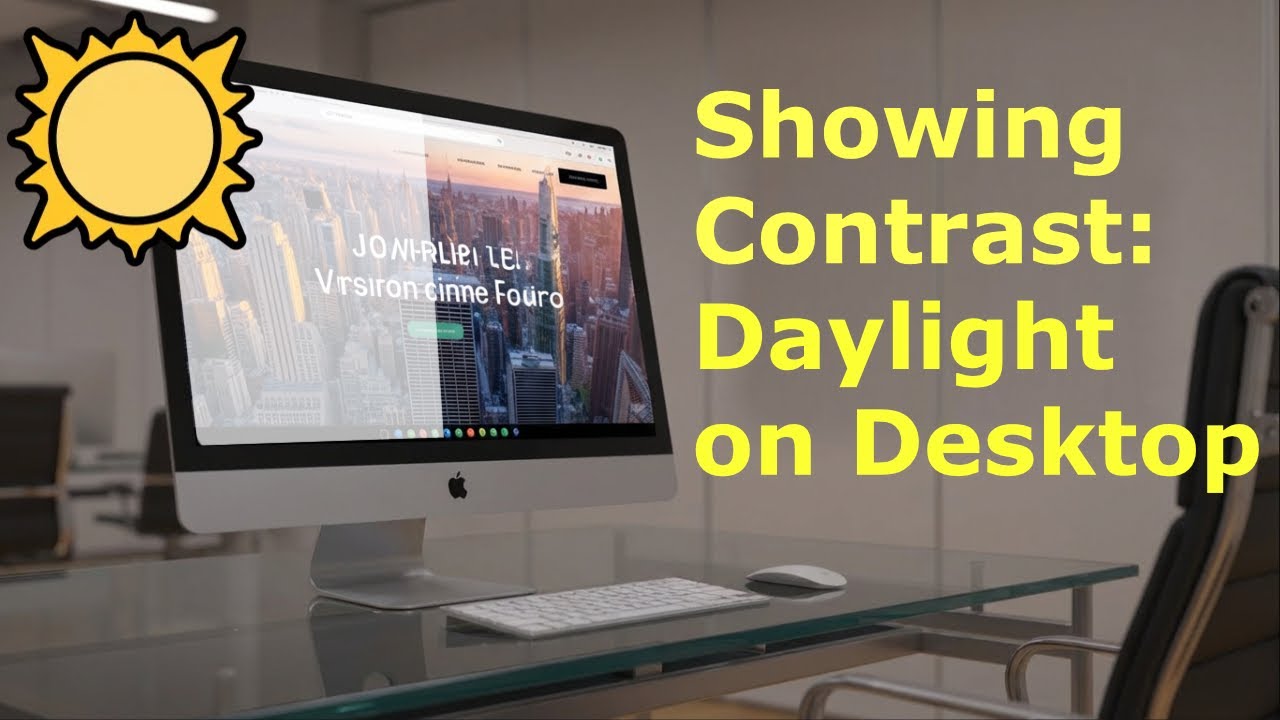 Show Clients Why Text Contrast Matters (Sunlight Simulation Tool)