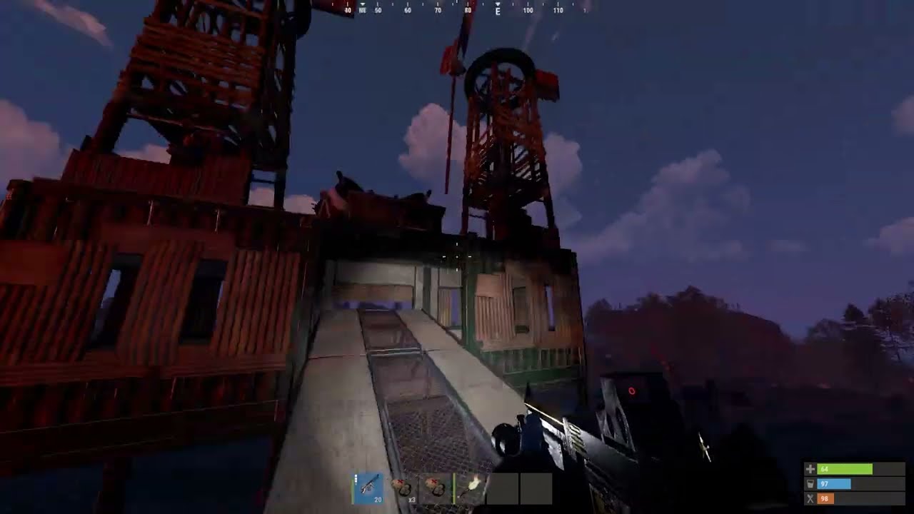 راست: حكاية القلاع المهجورة والكنوز المخفية 🔥 بيوت واقعة 01 Rust