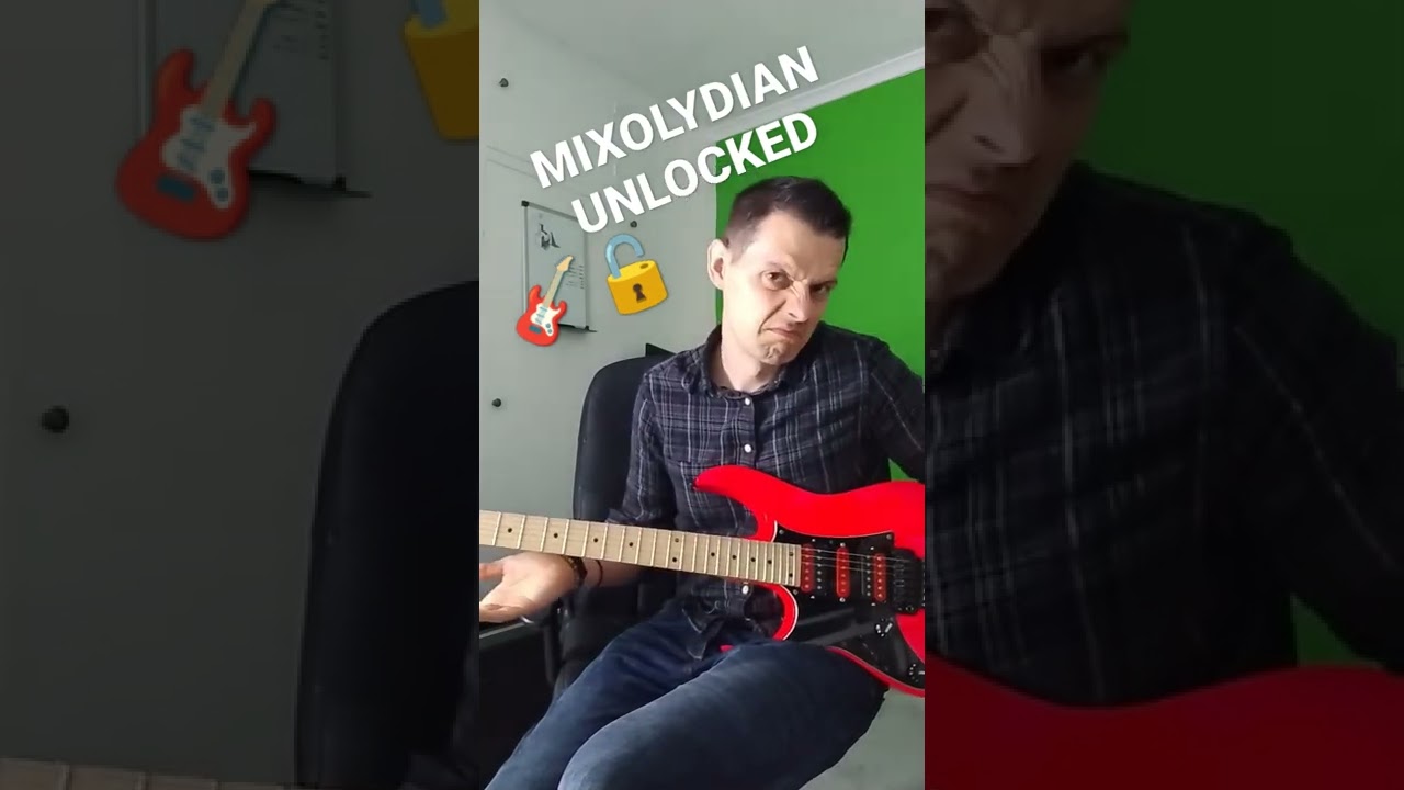 Using The MIXOLYDIAN Mode 🎸😎