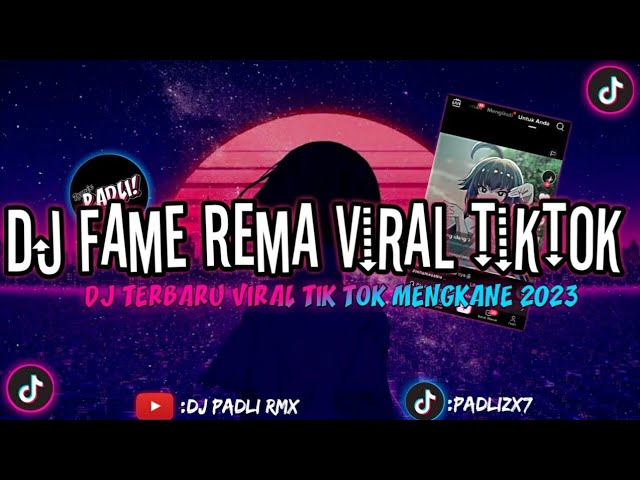 DJ FAME REMA VIRAL TIKTOK MENGKANE 2023(SLOWED X REVERB) class=