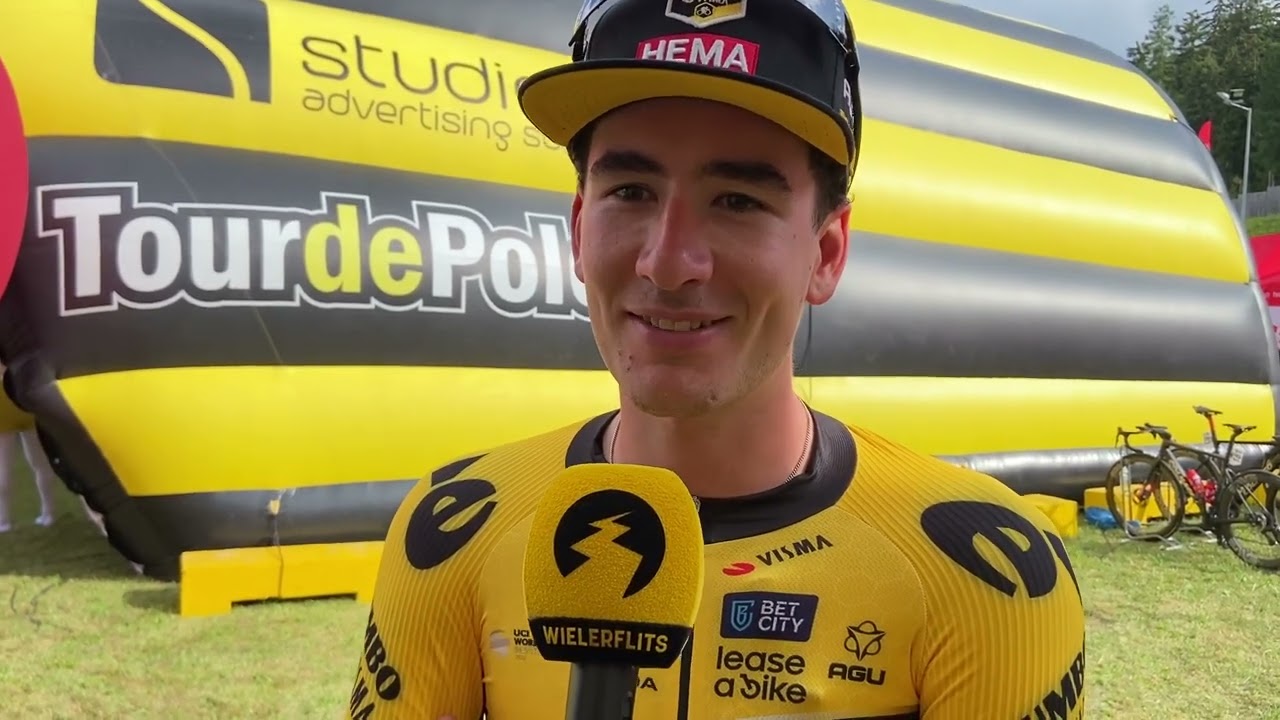 Mick van Dijke gebruikt dag in aanval als goede training voor WK wielrennen in Glasgow - WIELERFLITS