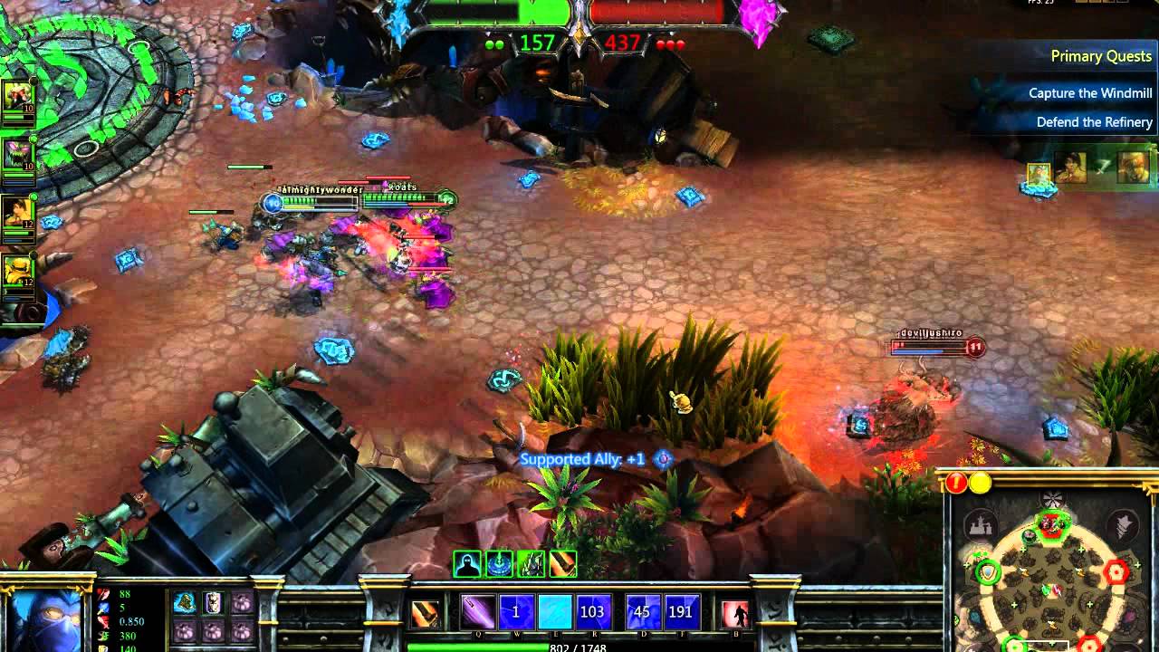 League of legends random champion massive Shen FAIL! on dominion