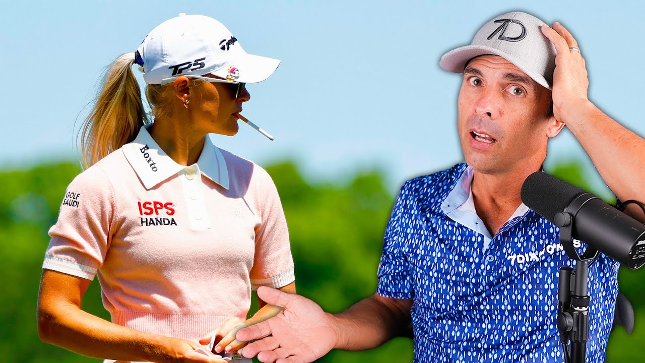 lpga golfer who smokes cigarettes Charley Hull is The BEST and WORST Thing for the LPGA Tour!