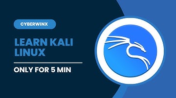 Learn Kali Linux in 5 minutes !  #cybersecurity #linux #learnlinux #basiclinux