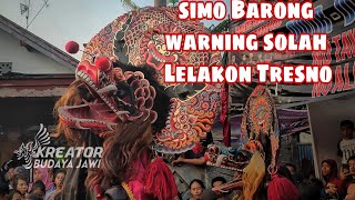 Cover || Lagu jaranan SIMO BARONG WARNING SOLAH ,,Yekti Budoyo 2019 LeLakon Tresno