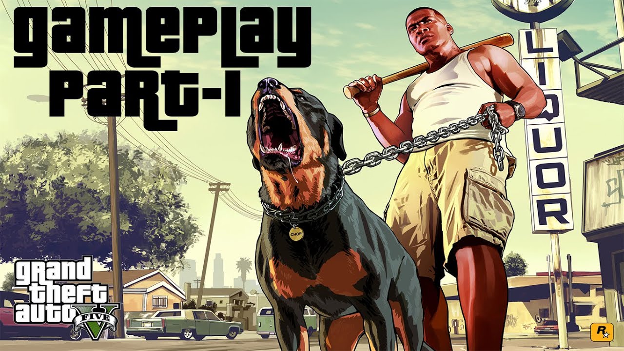 Los Santos Main Aapka Swagat Hai....🙏😊🙏(GTA V Walkthrough Gameplay Part-1)