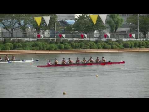 2016インカレ 男子エイト 順位決定スタート