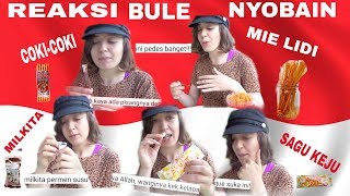 REAKSI BULE NYOBAIN SNACK INDONESIA PART 2 (BAHASA INDONESIA)