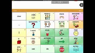 TouchChat HD w/ Word Power (25 grid) #2 Intro to folders, Word Find, and Personal Information
