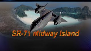 SR-71 takeoff from Midway Island.  1969