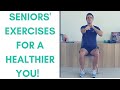 Best Arms, Shoulders & Legs Exercises For Seniors! | Seniors' Chair Exercises | More Life Health