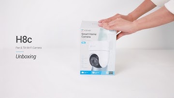 EZVIZ H8c Unboxing - Outdoor pan & tilt Wi-Fi Camera