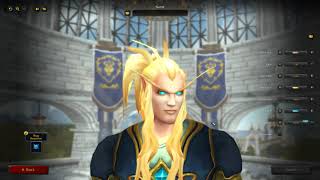 NEW MALE Void Elf Customization Options | WoW Shadowlands PTR 9.1.5