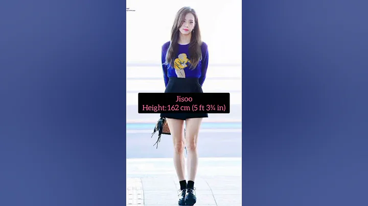 BLACKPINK MEMBERS HEIGHT