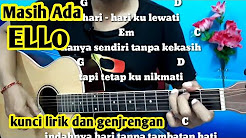 Video Mix - Kunci Gitar Ello Masih Ada - Tutorial Gitar By Darmawan Gitar - Playlist 