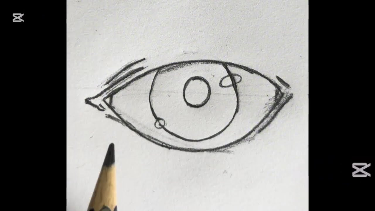 How to Draw an Eye | My Second Sketch After a Long Break ✏️