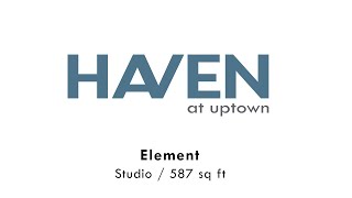 Haven at Uptown - Element (A4.2) Floor Plan - Unit 519