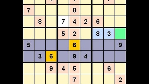 How to Solve Globe and Mail Sudoku Five Star April 2, 2022