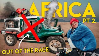 End of the rally?! Our car died (Put foot rally Africa Part Two)